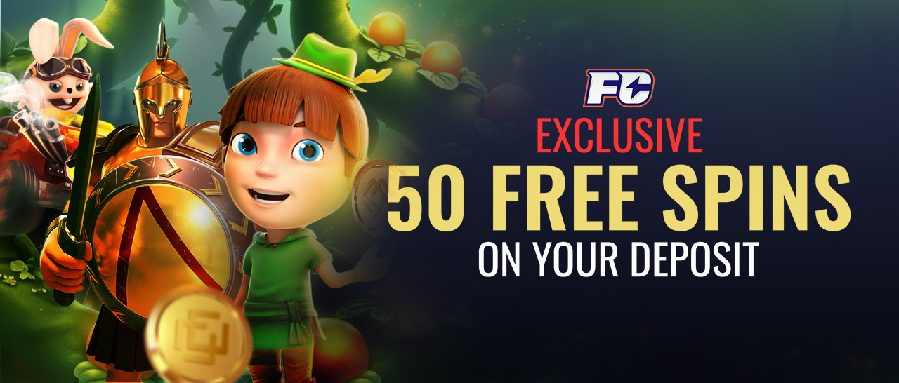 FC Exclusive 50 FREE SPINS