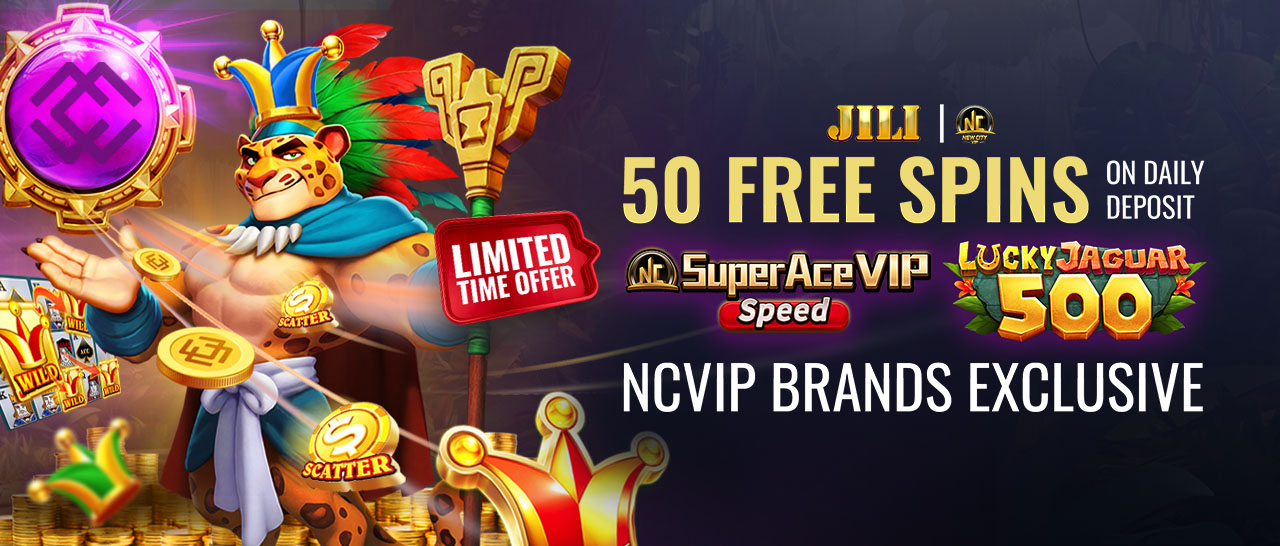NCVIP Members - Exclusive FREE 50 SPINS