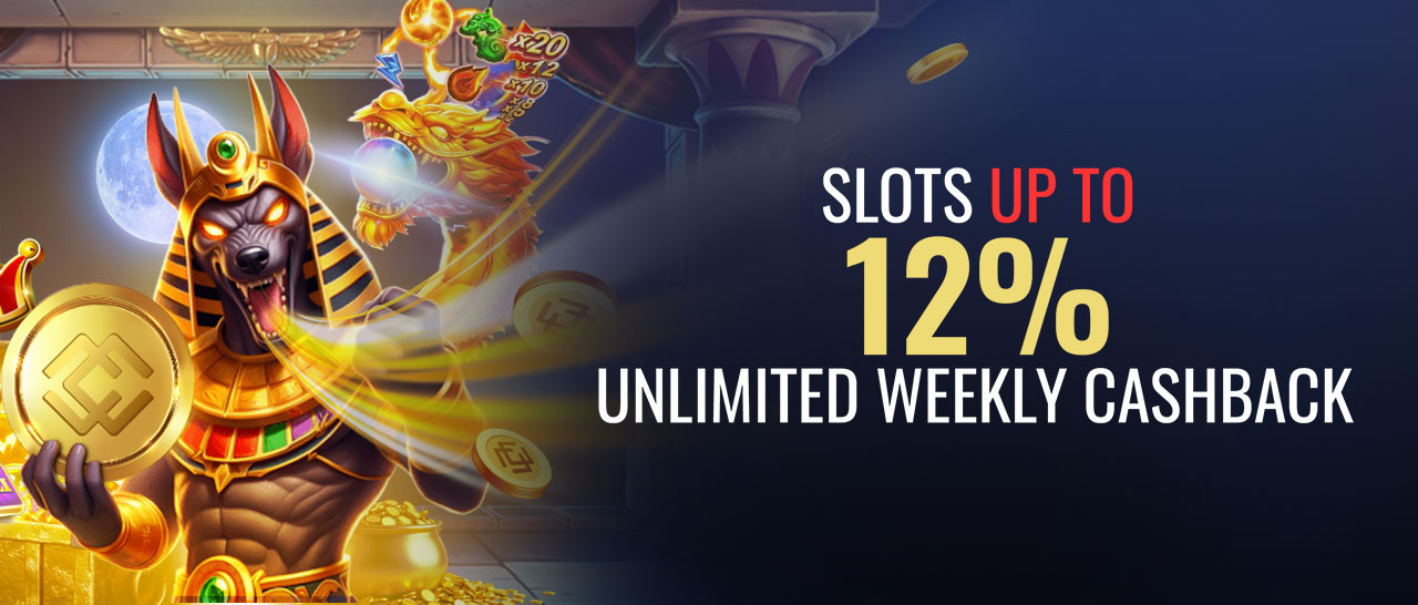 Slots Unlimited Weekly Cashback up to 12%