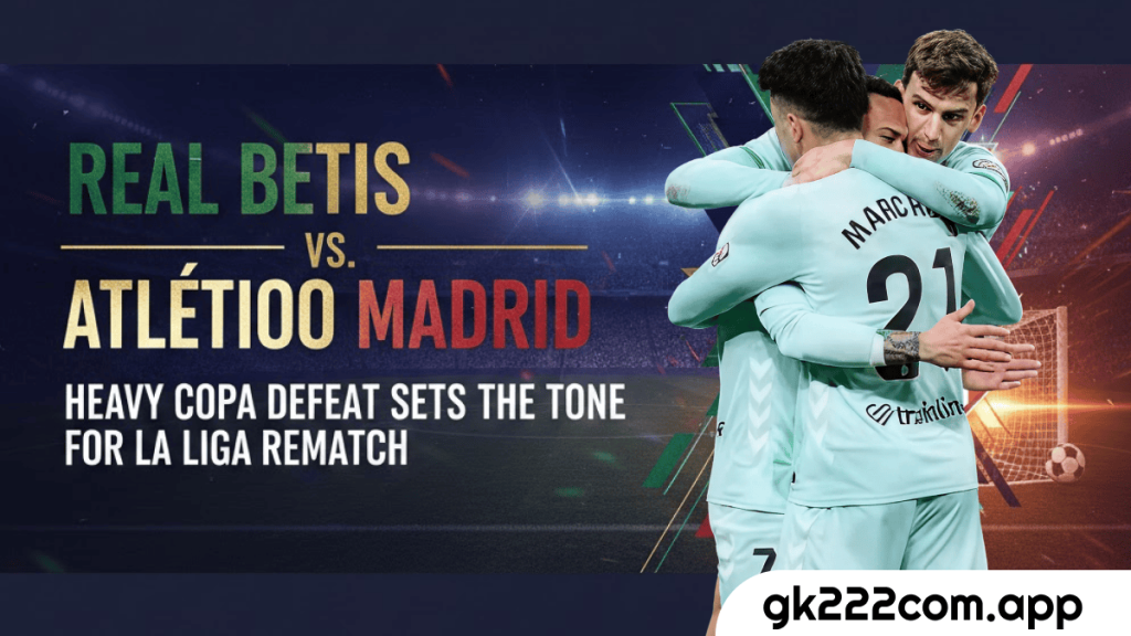 56Real Betis vs Atletico Madrid Heavy Copa Defeat Sets the Tone for La Liga Rematch