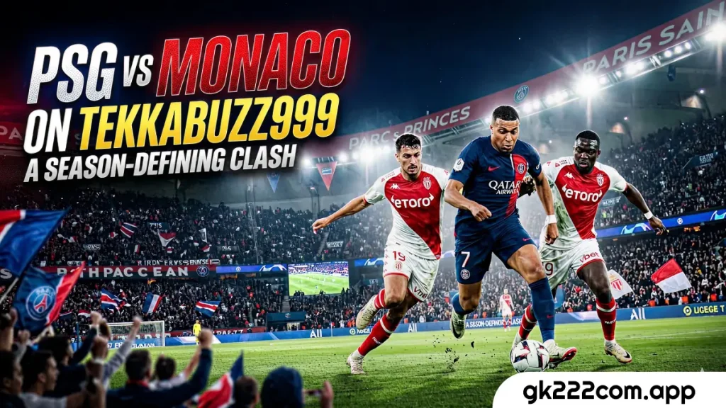 PSG - Monaco on Tekkabuzz999: The French Giants Collide in a Season-Defining Battle 1 208 PSG Monaco on Tekkabuzz999 The French Giants Collide in a Season Defining Battle